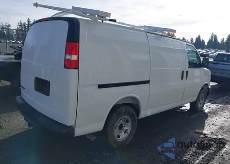 2025 Chevrolet Express Cargo Rwd 3500 Regular Wheelbase Wt z USA, uszkodzony, nr VIN 1GCZGGFP9S1266906